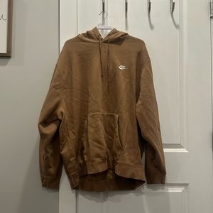 Nike Sweatshirt Brown/Tan - 3XL Like New